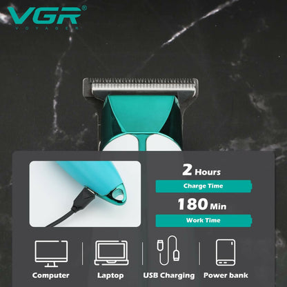 VGR - Professional Cordless Rechargeable Hair Trimmer - Model Number: V-958