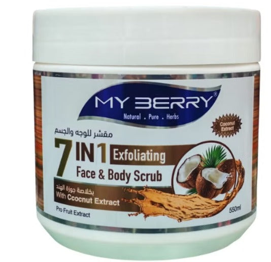 MY BERRY 7 IN 1 SCRUB APPLE 550 ML
