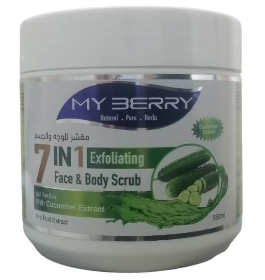 MY BERRY SCRUB 7 IN 1 CUCUMBER 550 ML