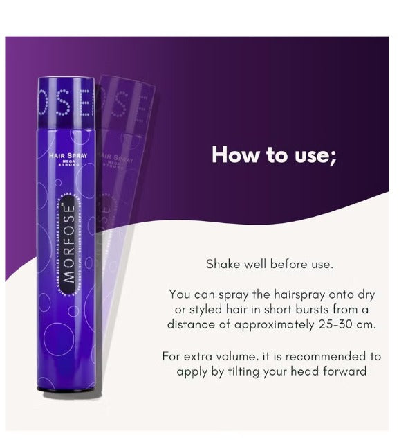 MORFOSE HAIR SPRAY 400 G