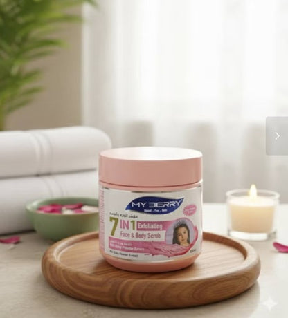 MY BERRY SCRUB BABY POWDER 7 IN 1 550 ML