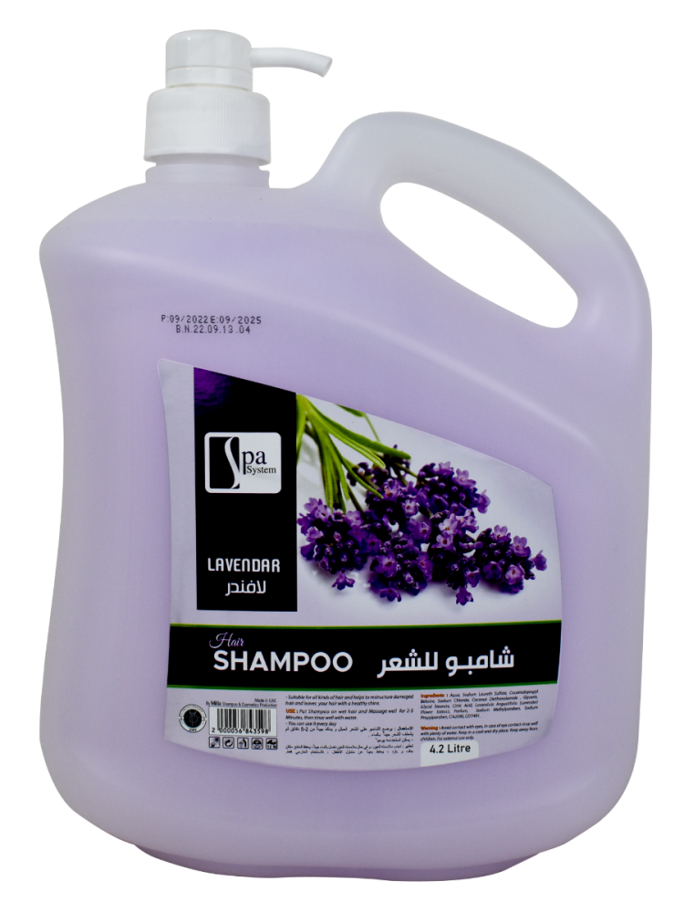 Spa System - Hair Shampoo, 4.2 L