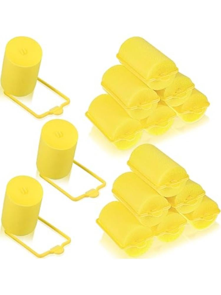 salon system- Foam hair rollers for hair styling, large