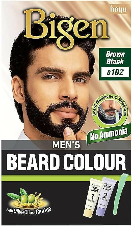 Bigen - Bigen Men's beard dye color Brown Black - Number B102