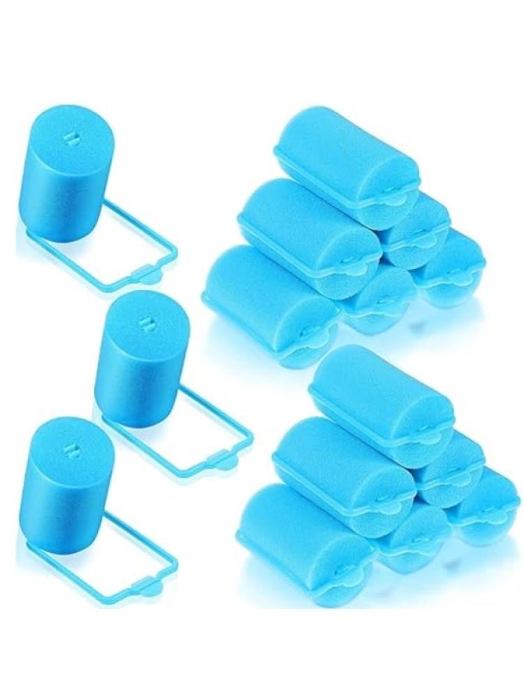 salon system- Foam hair rollers for hair styling, large