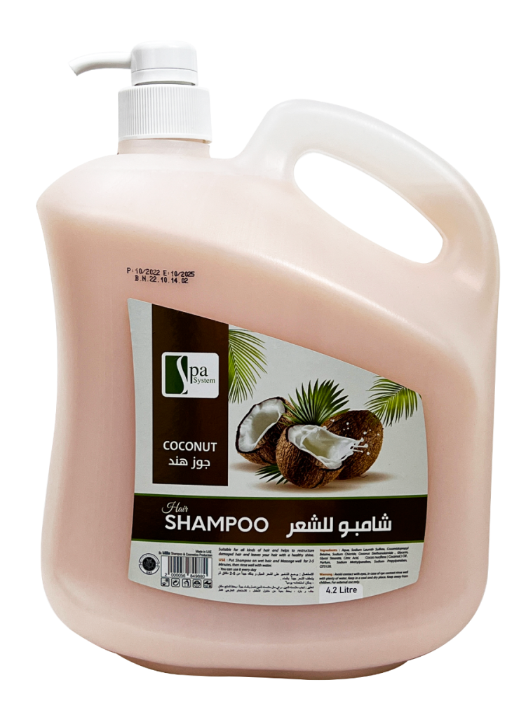 Spa System - Hair Shampoo, 4.2 L