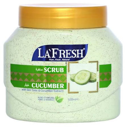 LAFRESH SCRUB CUCUMBER 610 ML