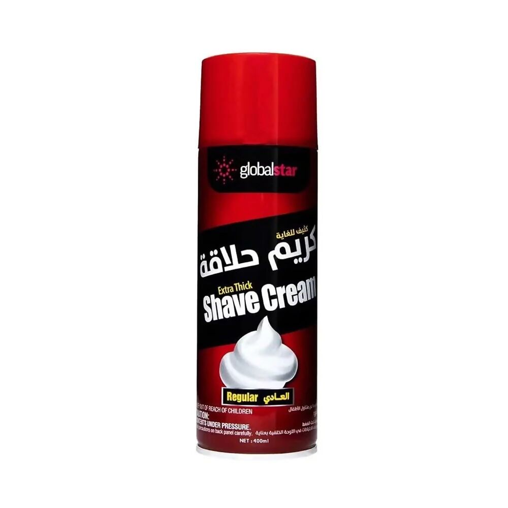 جلوبال ستار - كريم الحلاقة (العادي) - 400 مل