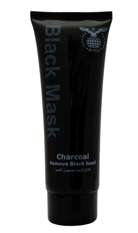 قناع أسود - قناع وجه بالفحم - 110 ml