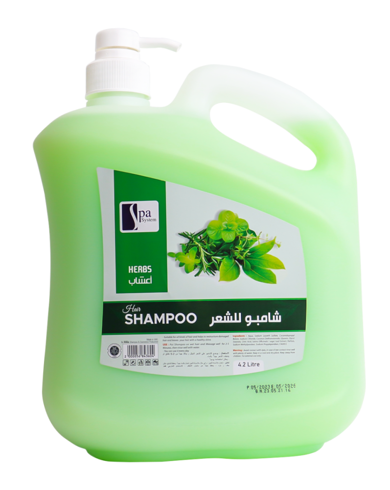 Spa System - Hair Shampoo, 4.2 L