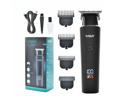 VGR - پیشہ ورانہ وائرلیس ریچارج ایبل ہیئر ٹرمر - ماڈل نمبر: V-937