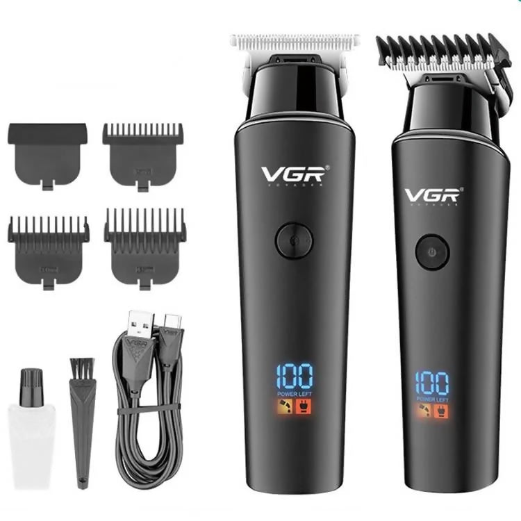 VGR - پیشہ ورانہ وائرلیس ریچارج ایبل ہیئر ٹرمر - ماڈل نمبر: V-937