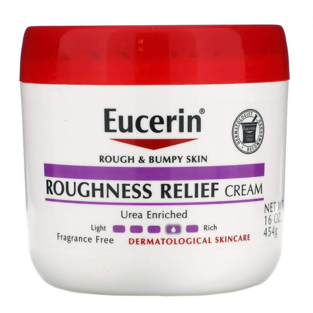 Eucerin Anti-Roughness Cream, Fragrance Free, 454 gm