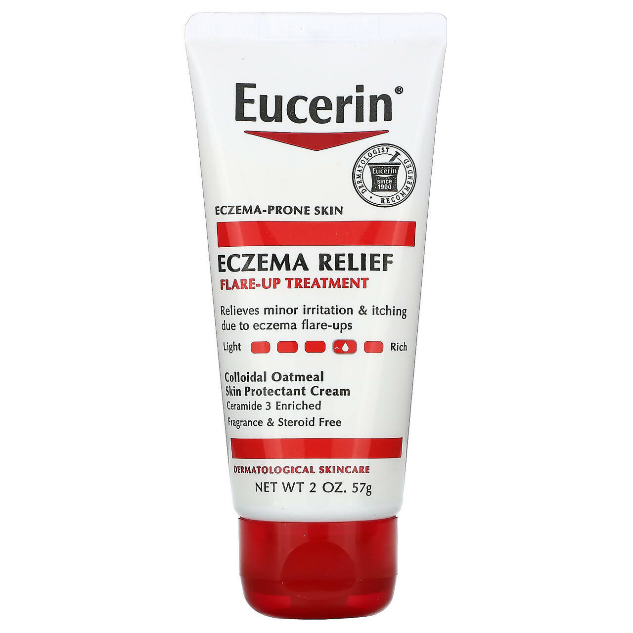 Eucerin cilt kremi 57 ml, kaşıntı ve egzamaya karşı anında etki