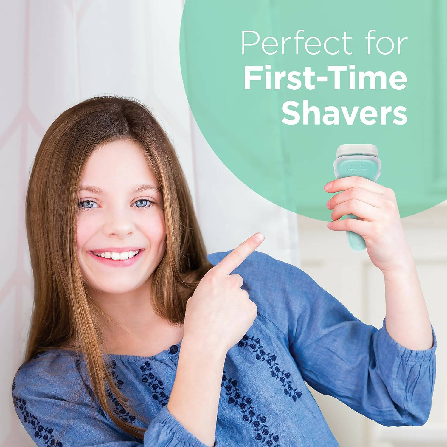 شفرات حلاقة شِك إنتويشن للبشرة الحساسة للنساء مع فيتامين E والألوة - عبوة من 1 (عدد 3)