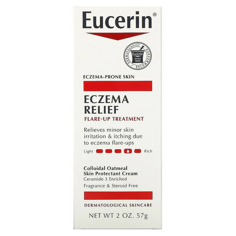 Eucerin cilt kremi 57 ml, kaşıntı ve egzamaya karşı anında etki